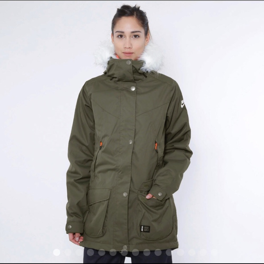 Nike SB Hudson Parka Snowboard Jacket - PURPLE!